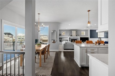 Discover refined living in this former NIH Custom Builders on Rush Creek Golf Club in Minnesota - for sale on GolfHomes.com, golf home, golf lot