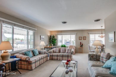 Come see this charming 2 bedroom, 2 bath home with 1,440 sq ft on Tucson Estates Golf Course in Arizona - for sale on GolfHomes.com, golf home, golf lot