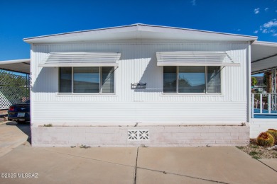 Come see this charming 2 bedroom, 2 bath home with 1,440 sq ft on Tucson Estates Golf Course in Arizona - for sale on GolfHomes.com, golf home, golf lot