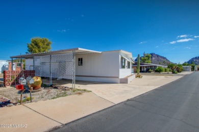 Come see this charming 2 bedroom, 2 bath home with 1,440 sq ft on Tucson Estates Golf Course in Arizona - for sale on GolfHomes.com, golf home, golf lot