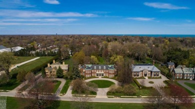 This Regency-style manor home offers the epitome of luxury on Country Club of Detroit - Regulation in Michigan - for sale on GolfHomes.com, golf home, golf lot