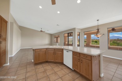 Durango with Southern Golf Course & Mountain Views. Epoxy on Saddlebrooke Golf Course in Arizona - for sale on GolfHomes.com, golf home, golf lot