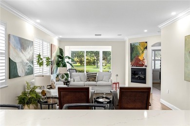 AN INSPIRED RE-DESIGN OF A BEAUTIFULLY UPDATED GOLF COTTAGE at on Oak Harbor Country Club in Florida - for sale on GolfHomes.com, golf home, golf lot