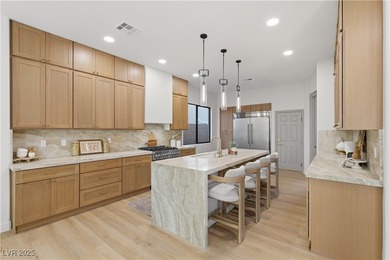 Nestled in guard-gated Eagle Rock community, this stunning home on TPC Las Vegas in Nevada - for sale on GolfHomes.com, golf home, golf lot