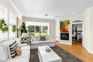 AN INSPIRED RE-DESIGN OF A BEAUTIFULLY UPDATED GOLF COTTAGE at on Oak Harbor Country Club in Florida - for sale on GolfHomes.com, golf home, golf lot