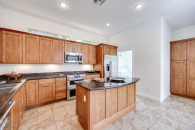 Discover this stunning single-story villa nestled in the on Anthem Country Club in Nevada - for sale on GolfHomes.com, golf home, golf lot