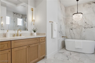 Nestled in guard-gated Eagle Rock community, this stunning home on TPC Las Vegas in Nevada - for sale on GolfHomes.com, golf home, golf lot