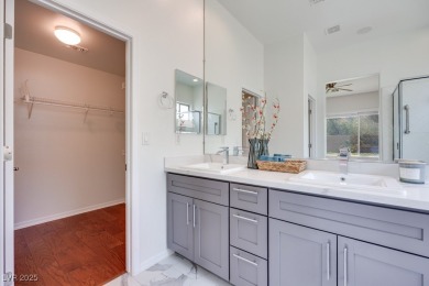 Discover this stunning single-story villa nestled in the on Anthem Country Club in Nevada - for sale on GolfHomes.com, golf home, golf lot