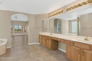 Durango with Southern Golf Course & Mountain Views. Epoxy on Saddlebrooke Golf Course in Arizona - for sale on GolfHomes.com, golf home, golf lot