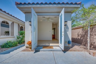Discover this stunning single-story villa nestled in the on Anthem Country Club in Nevada - for sale on GolfHomes.com, golf home, golf lot