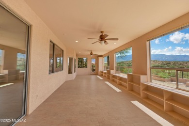 Durango with Southern Golf Course & Mountain Views. Epoxy on Saddlebrooke Golf Course in Arizona - for sale on GolfHomes.com, golf home, golf lot