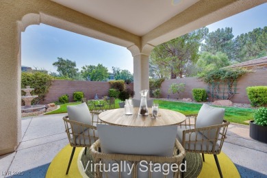 Discover this stunning single-story villa nestled in the on Anthem Country Club in Nevada - for sale on GolfHomes.com, golf home, golf lot