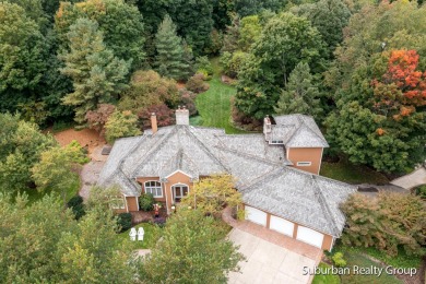 An absolute showstopper estate with custom, high end finishes on Sunnybrook Country Club in Michigan - for sale on GolfHomes.com, golf home, golf lot