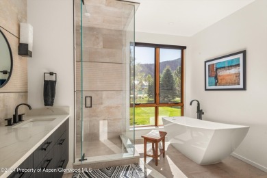 Built in 2021, this meticulously designed 4-bedroom, 4 on Aspen Glen Club in Colorado - for sale on GolfHomes.com, golf home, golf lot