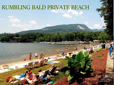 Discover a rare opportunity to craft your luxury lake retreat in on Rumbling Bald Resort on Lake Lure in North Carolina - for sale on GolfHomes.com, golf home, golf lot
