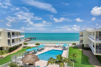 White sand oceanfront condo with breathtaking blue Ocean views on Key Colony Beach Golf Course in Florida - for sale on GolfHomes.com, golf home, golf lot