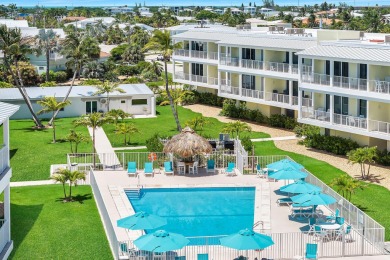 White sand oceanfront condo with breathtaking blue Ocean views on Key Colony Beach Golf Course in Florida - for sale on GolfHomes.com, golf home, golf lot