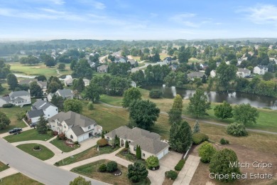 All brick custom built 4500 sqft  5 bedroom, 4 bath walk-out on Stone Water Country Club in Michigan - for sale on GolfHomes.com, golf home, golf lot