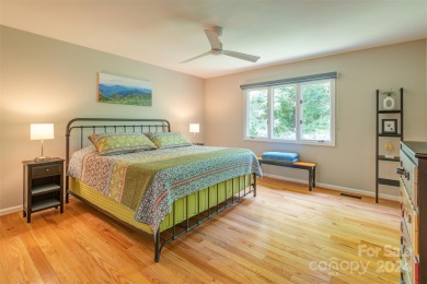 Enjoy privacy and quiet in this conveniently located stand-alone on Country Club of Asheville in North Carolina - for sale on GolfHomes.com, golf home, golf lot