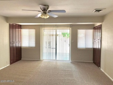 This move-in-ready home, located just one block from the golf on Sun City South Golf Course in Arizona - for sale on GolfHomes.com, golf home, golf lot