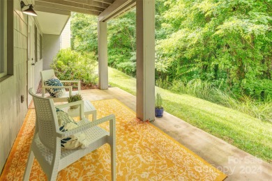 Enjoy privacy and quiet in this conveniently located stand-alone on Country Club of Asheville in North Carolina - for sale on GolfHomes.com, golf home, golf lot