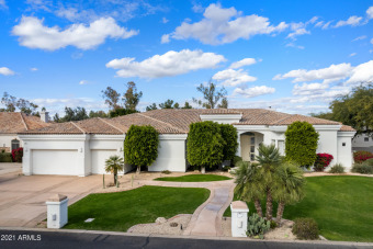 This absolutely prestigious custom-built luxury home is situated on San Marcos Golf Resort in Arizona - for sale on GolfHomes.com, golf home, golf lot
