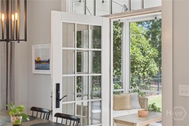 Experience luxury living in this stunning custom-built home on Savannah Quarters Country Club in Georgia - for sale on GolfHomes.com, golf home, golf lot