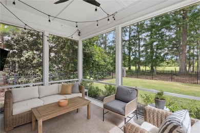 Experience luxury living in this stunning custom-built home on Savannah Quarters Country Club in Georgia - for sale on GolfHomes.com, golf home, golf lot