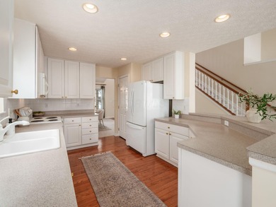 Sitting on a coveted course lot overlooking the serene landscape on Delaware Golf Club in Ohio - for sale on GolfHomes.com, golf home, golf lot