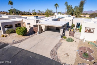 WOW! Discover the charm of this exquisite 3-bedroom gem located on Rio Verde Country Club - Quail Run in Arizona - for sale on GolfHomes.com, golf home, golf lot