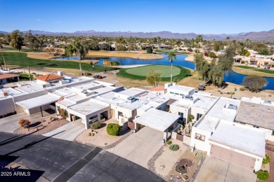 WOW! Discover the charm of this exquisite 3-bedroom gem located on Rio Verde Country Club - Quail Run in Arizona - for sale on GolfHomes.com, golf home, golf lot