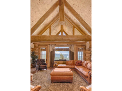 Sentinel Retreat rises boldly from its ridge-top setting above on Mount Shasta Resort in California - for sale on GolfHomes.com, golf home, golf lot