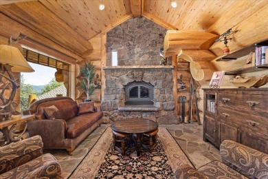 Sentinel Retreat rises boldly from its ridge-top setting above on Mount Shasta Resort in California - for sale on GolfHomes.com, golf home, golf lot