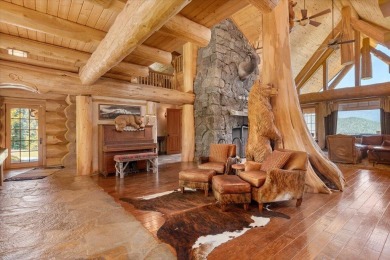 Sentinel Retreat rises boldly from its ridge-top setting above on Mount Shasta Resort in California - for sale on GolfHomes.com, golf home, golf lot