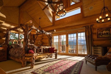 Sentinel Retreat rises boldly from its ridge-top setting above on Mount Shasta Resort in California - for sale on GolfHomes.com, golf home, golf lot