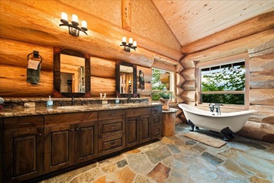 Sentinel Retreat rises boldly from its ridge-top setting above on Mount Shasta Resort in California - for sale on GolfHomes.com, golf home, golf lot