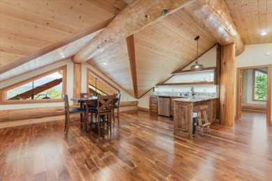 Sentinel Retreat rises boldly from its ridge-top setting above on Mount Shasta Resort in California - for sale on GolfHomes.com, golf home, golf lot