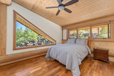 Sentinel Retreat rises boldly from its ridge-top setting above on Mount Shasta Resort in California - for sale on GolfHomes.com, golf home, golf lot
