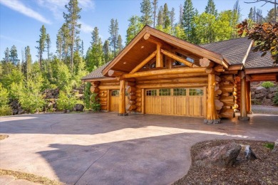 Sentinel Retreat rises boldly from its ridge-top setting above on Mount Shasta Resort in California - for sale on GolfHomes.com, golf home, golf lot