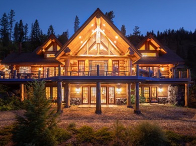 Sentinel Retreat rises boldly from its ridge-top setting above on Mount Shasta Resort in California - for sale on GolfHomes.com, golf home, golf lot