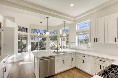 GOLF COURSE + MOUNTAIN VIEWS! Stunning single-story townhome on Highland Falls Golf Club in Nevada - for sale on GolfHomes.com, golf home, golf lot