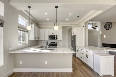 GOLF COURSE + MOUNTAIN VIEWS! Stunning single-story townhome on Highland Falls Golf Club in Nevada - for sale on GolfHomes.com, golf home, golf lot