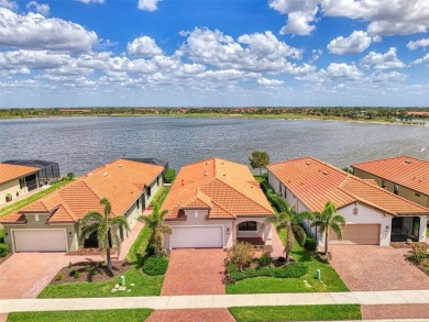 Incredible Waterfront and Golf Course Views from the center of on Sarasota National Golf Club in Florida - for sale on GolfHomes.com, golf home, golf lot