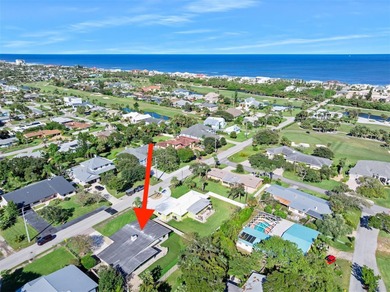 Fantastic mid-century with spectacular contemporary designer on Oceanside Country Club in Florida - for sale on GolfHomes.com, golf home, golf lot