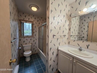 Living grand on the golf course! Home has vaulted ceilings on Lords Valley Country Club, Inc in Pennsylvania - for sale on GolfHomes.com, golf home, golf lot