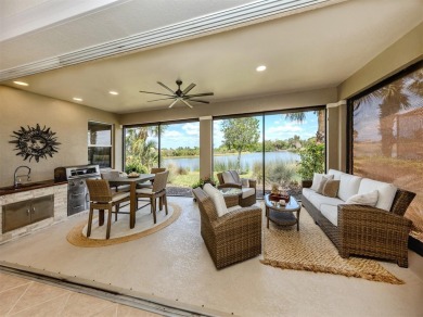 Experience the Florida lifestyle in this elegant Donatello model on Venetian Golf and River Club in Florida - for sale on GolfHomes.com, golf home, golf lot