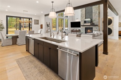 Experience refined mountain living in this custom-built smart on Suncadia Resort in Washington - for sale on GolfHomes.com, golf home, golf lot
