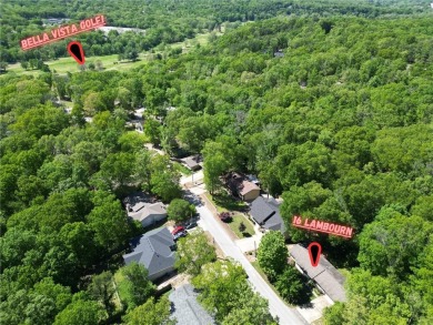 WOW! Plenty of room to spread out and do whatever your heart on Bella Vista Country Club - Berksdale in Arkansas - for sale on GolfHomes.com, golf home, golf lot