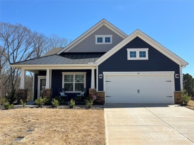 Well maintained 2-year-old ranch-style home on one of the better on Statesville Country Club in North Carolina - for sale on GolfHomes.com, golf home, golf lot