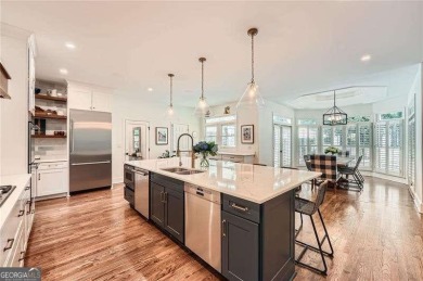 Set on a beautifully manicured 3/4-acre lot in East Cobb's on Atlanta Country Club in Georgia - for sale on GolfHomes.com, golf home, golf lot